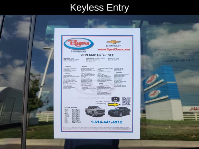 Used 2019 GMC Terrain SLE w/ Driver Convenience Package FWD image 13