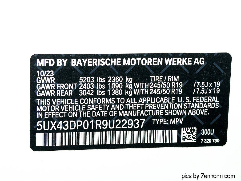 Certified 2024 BMW X3 sDrive30i w/ Premium Package RWD image 41