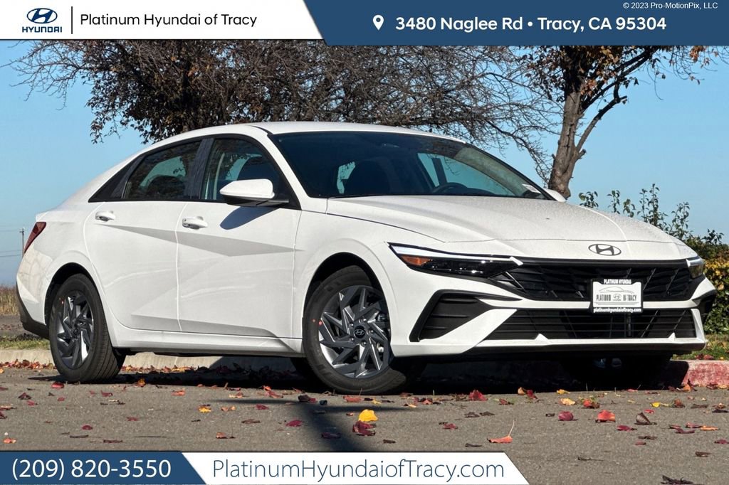 New 2026 Hyundai Elantra Blue