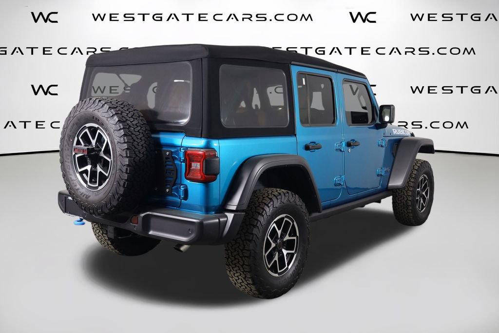 Used 2024 Jeep Wrangler Unlimited Rubicon 4xe w/ Safety Group AWD/4WD image 48