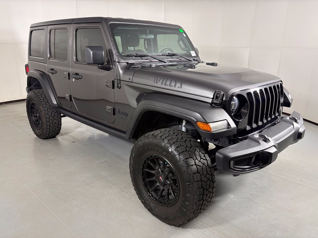 Used 2021 Jeep Wrangler Unlimited Sport AWD/4WD image 2