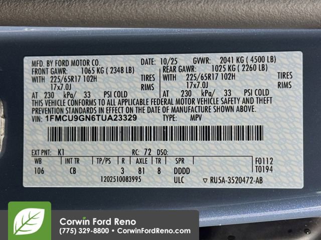 New 2026 Ford Escape Active w/ Cold Weather Package image 32