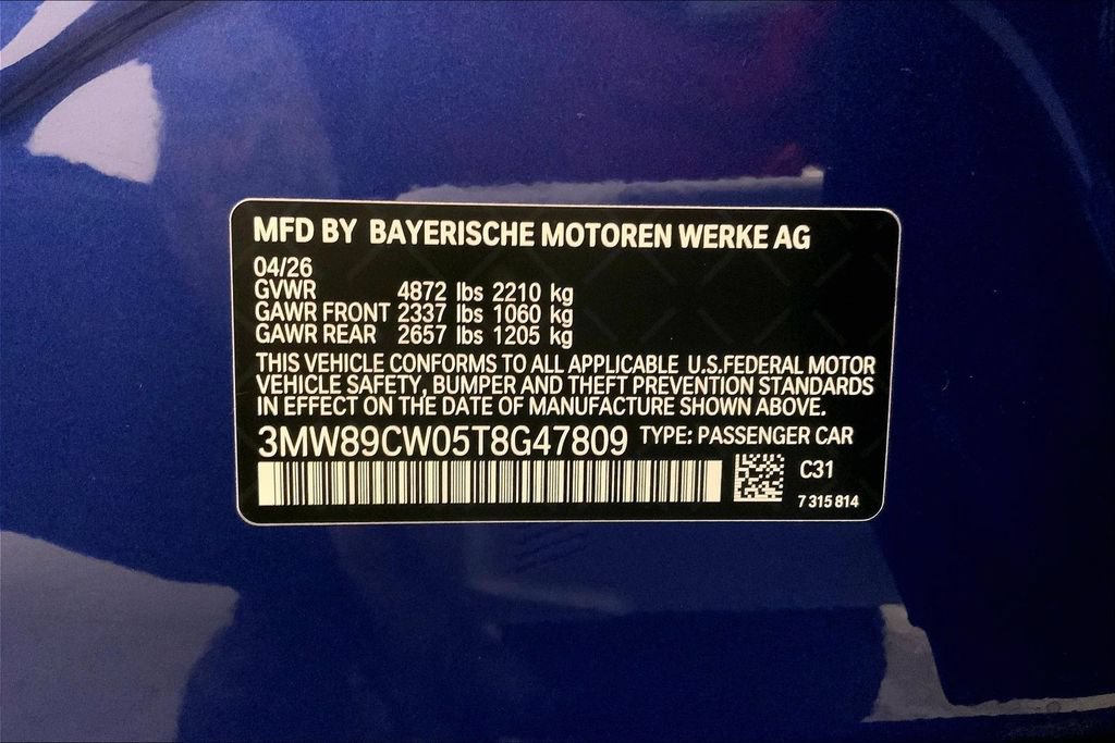 New 2026 BMW 330i xDrive Sedan w/ M Sport Package AWD/4WD image 10