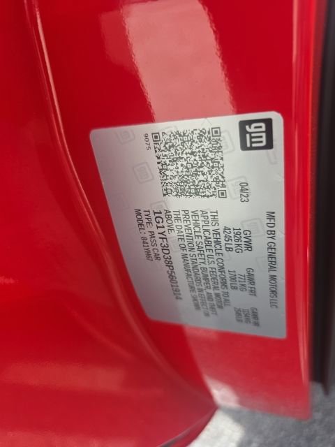 New 2023 Chevrolet Corvette Z06 w/ Battery Protection Package image 36