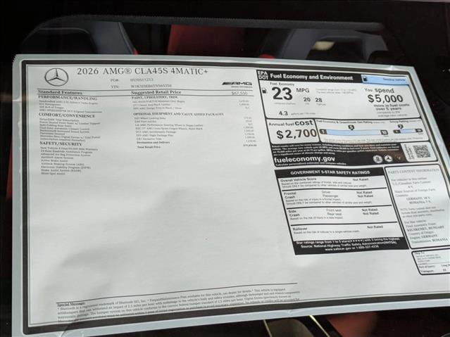 New 2026 Mercedes-Benz CLA 45 AMG S 4MATIC image 21