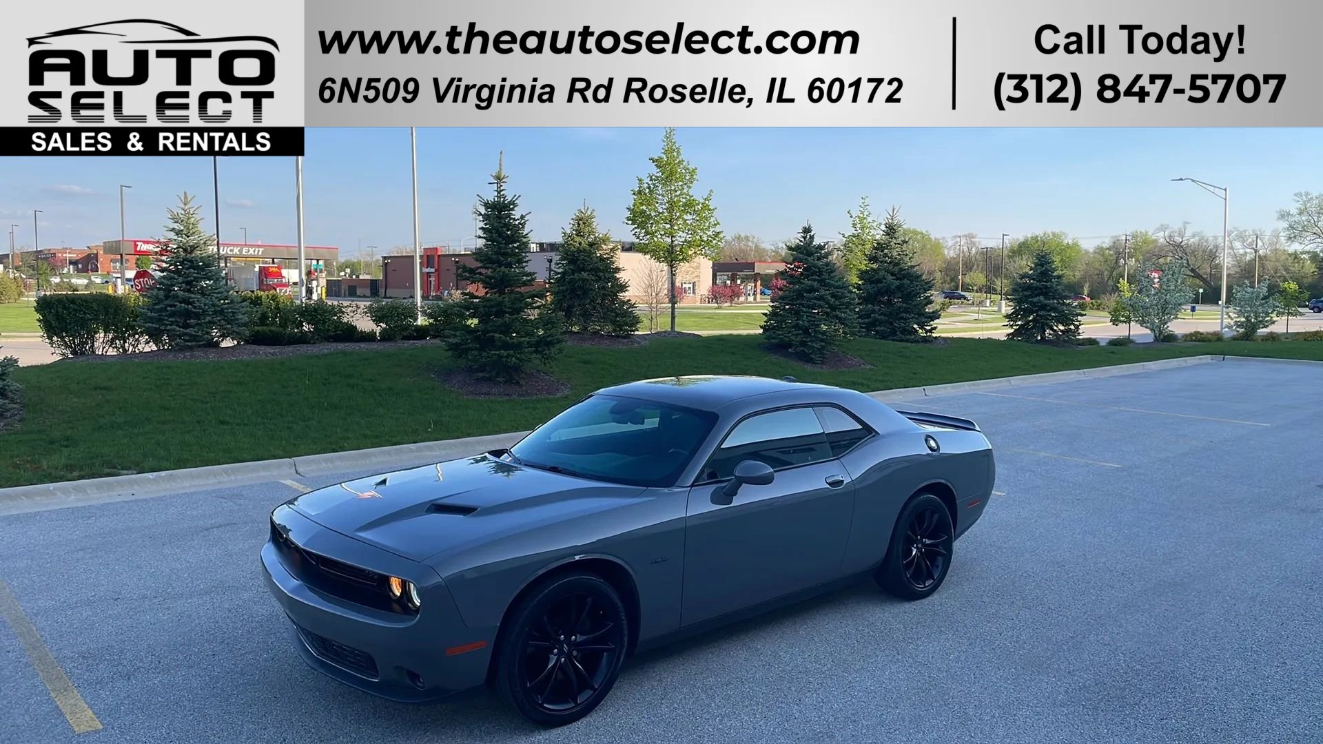 Used 2018 Dodge Challenger R/T w/ Blacktop Package