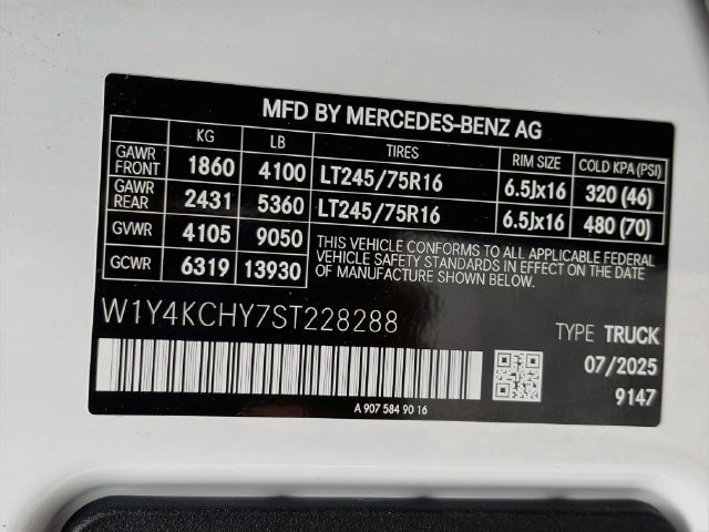Certified 2025 Mercedes-Benz Sprinter 2500 image 30