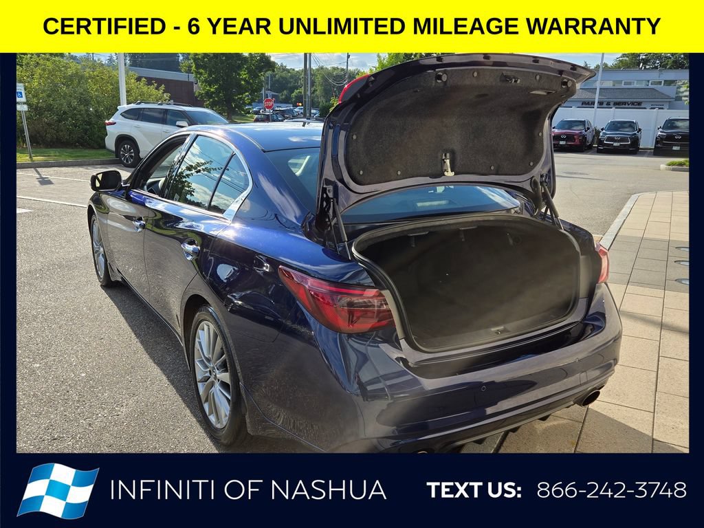 Certified 2023 INFINITI Q50 Luxe w/ Cargo Package AWD/4WD image 18