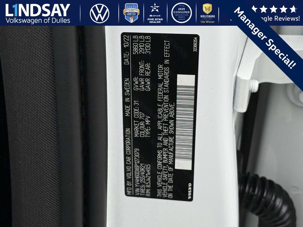 Used 2023 Volvo XC60 T8 Ultimate image 26