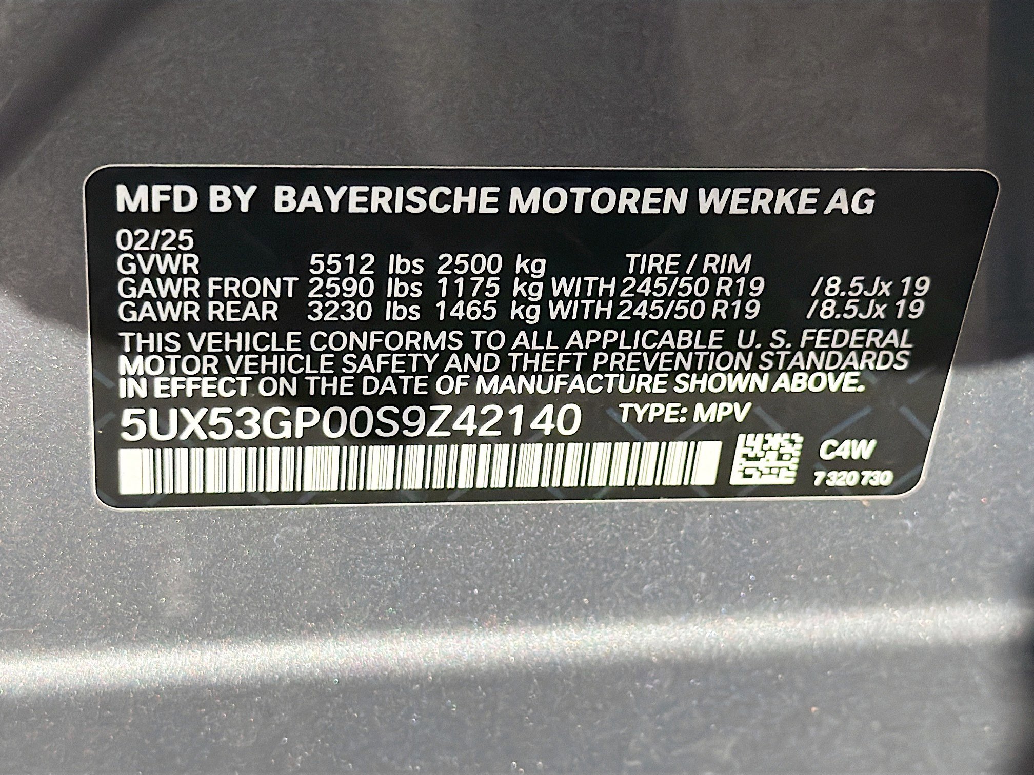 Used 2025 BMW X3 xDrive30i w/ Premium Package image 44