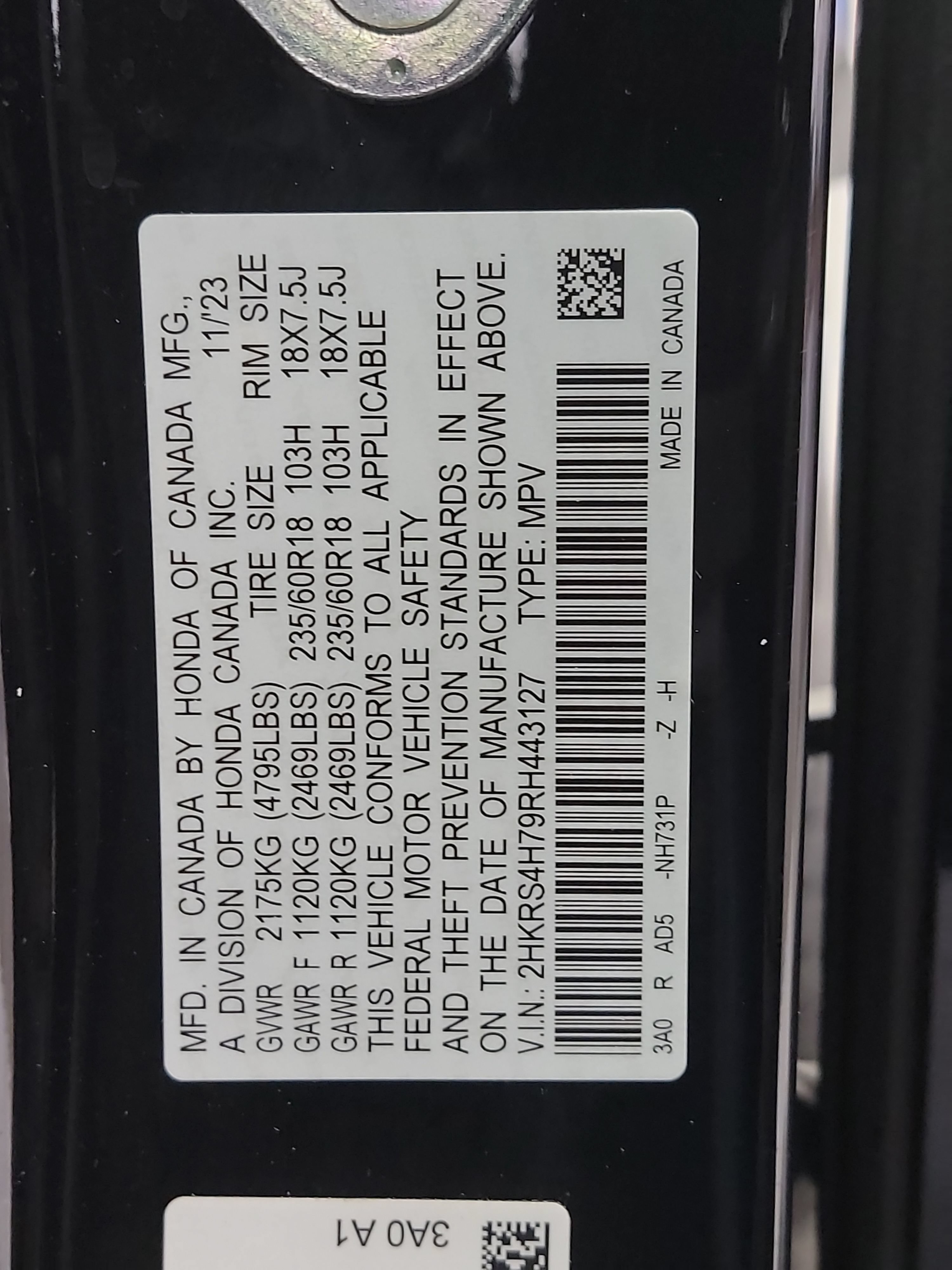 Certified 2024 Honda CR-V EX-L image 33