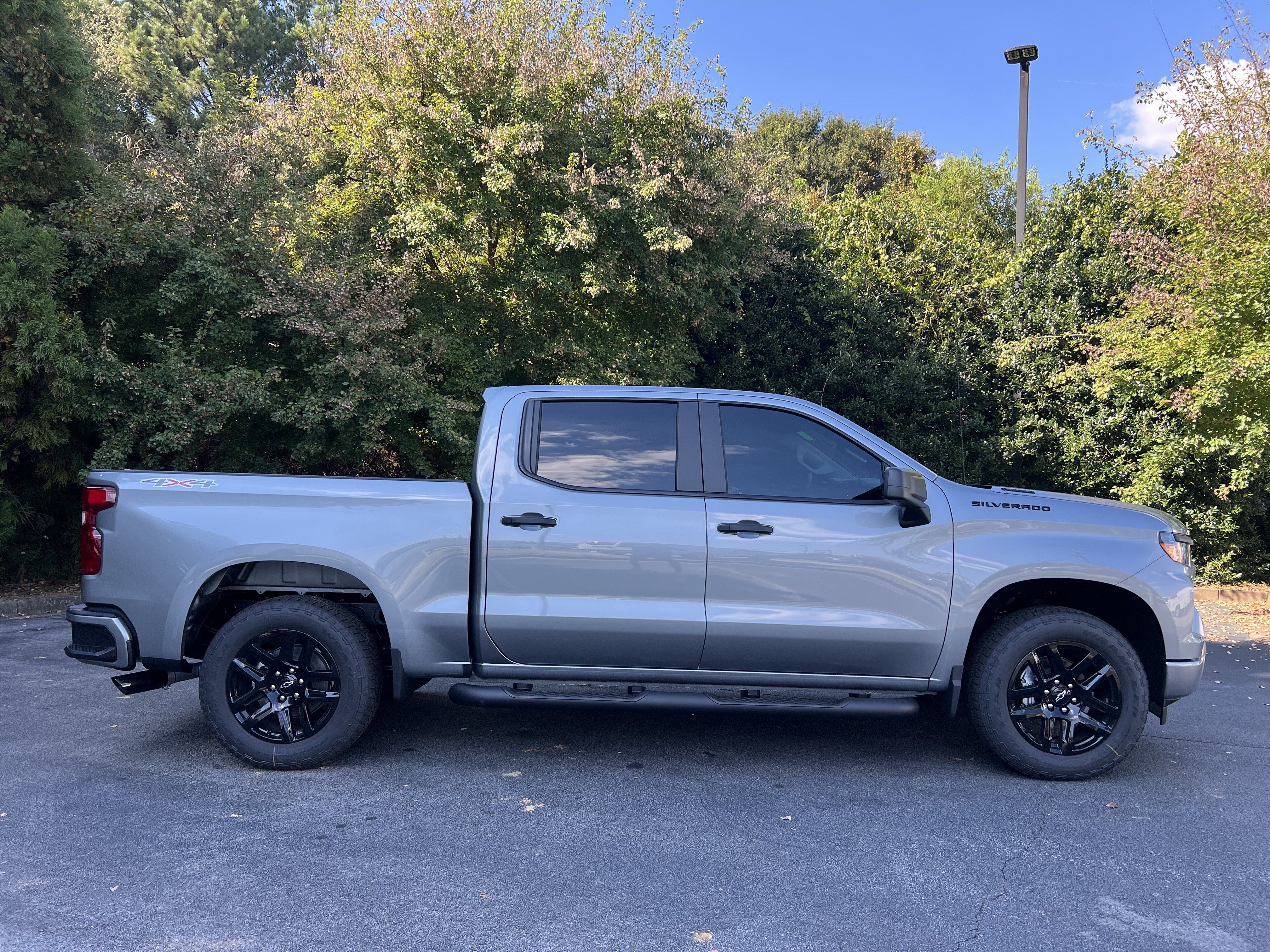 New 2026 Chevrolet Silverado 1500 Custom w/ Turbomax Blackout Package AWD/4WD image 10