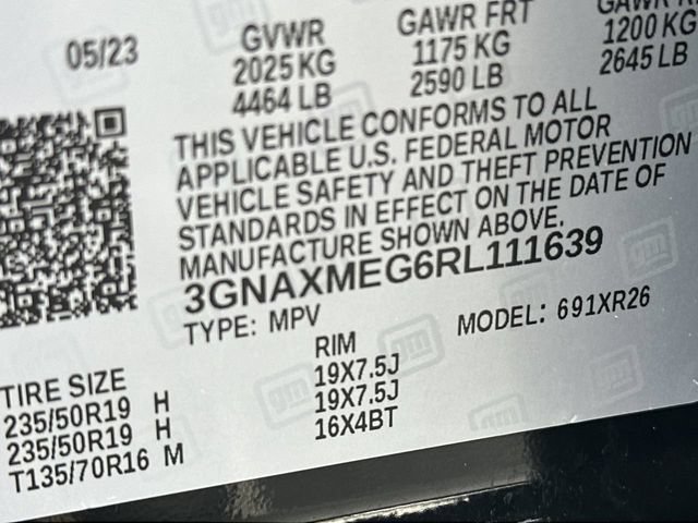 Certified 2024 Chevrolet Equinox RS w/ RS Leather Package FWD image 34