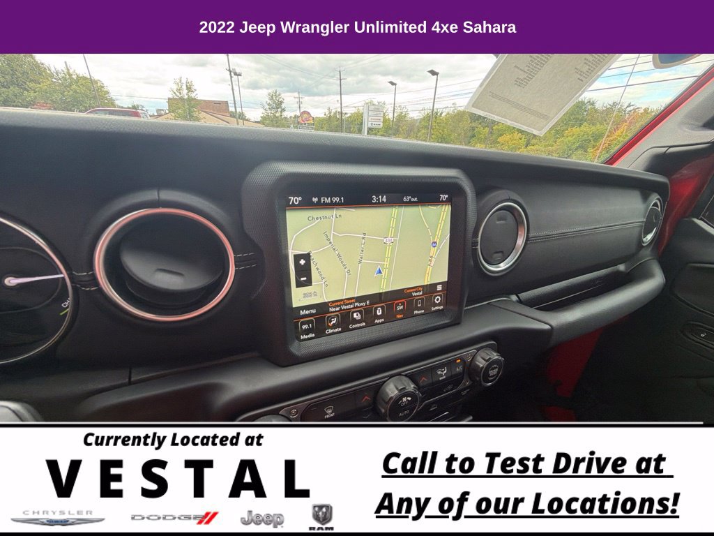 Used 2022 Jeep Wrangler Unlimited Sahara AWD/4WD image 31