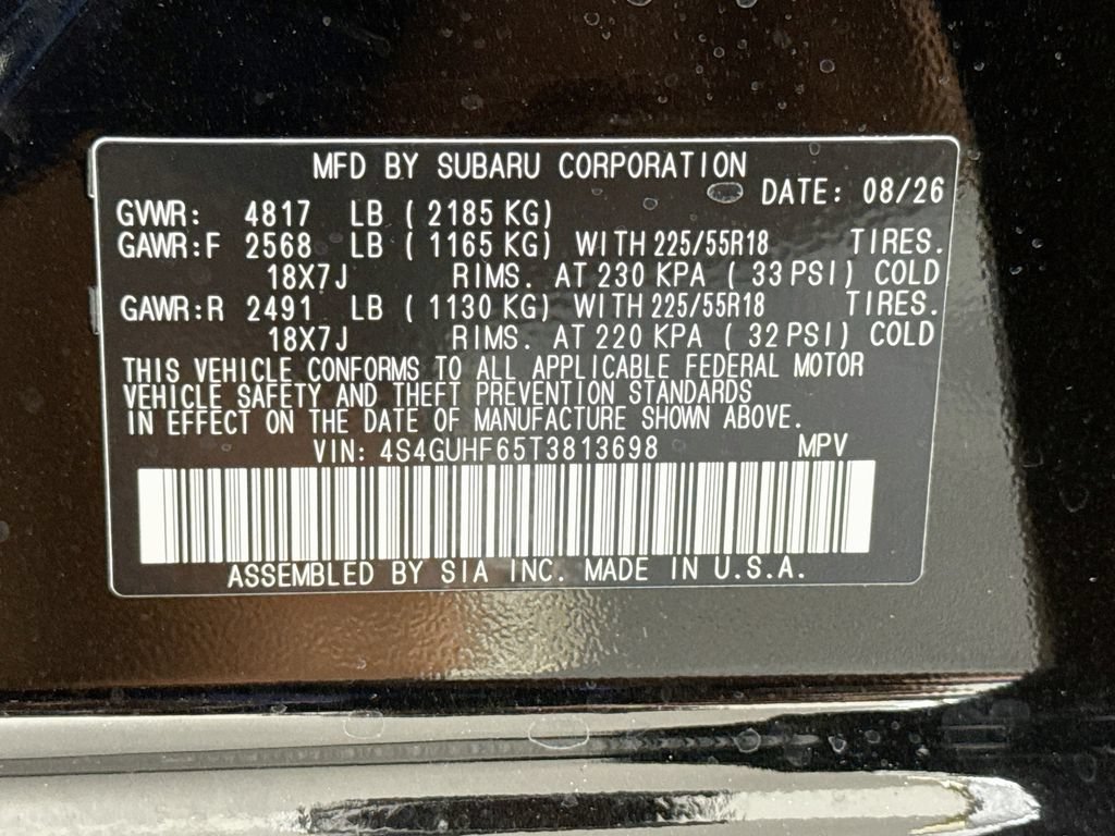 New 2026 Subaru Crosstrek 2.5i Sport AWD/4WD image 30