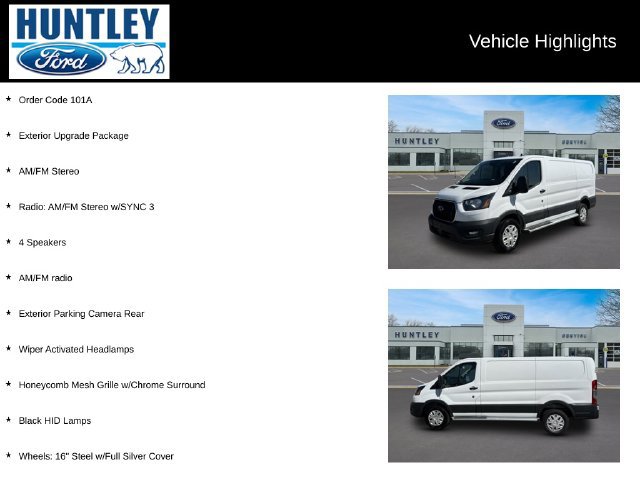 Used 2025 Ford Transit 250 Low Roof w/ Exterior Upgrade Package RWD image 2