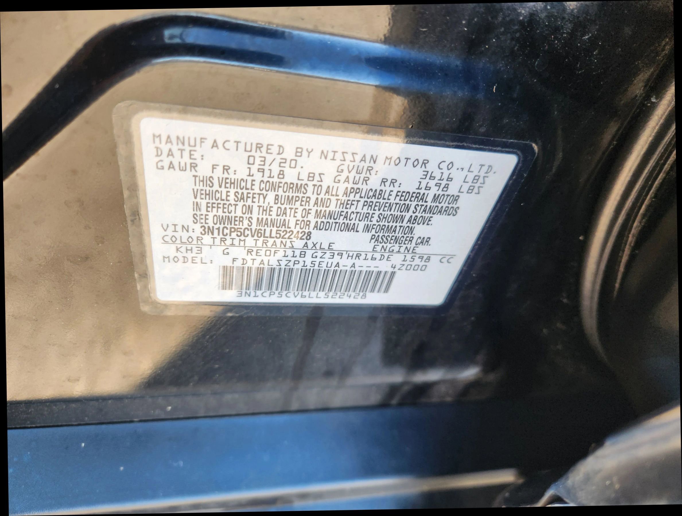 Used 2020 Nissan Kicks SV image 35