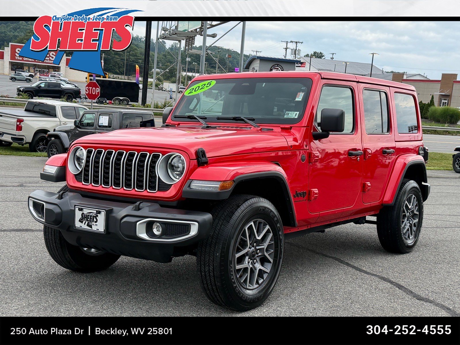Used 2025 Jeep Wrangler Unlimited Sahara
