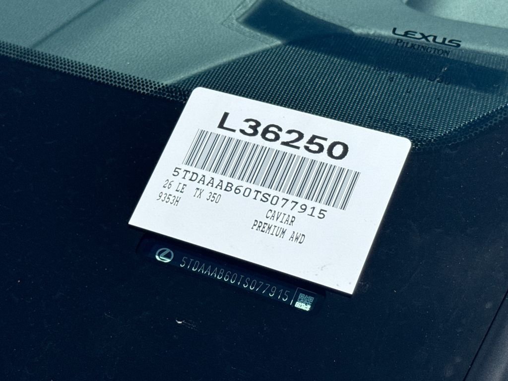 New 2026 Lexus TX 350 AWD image 16