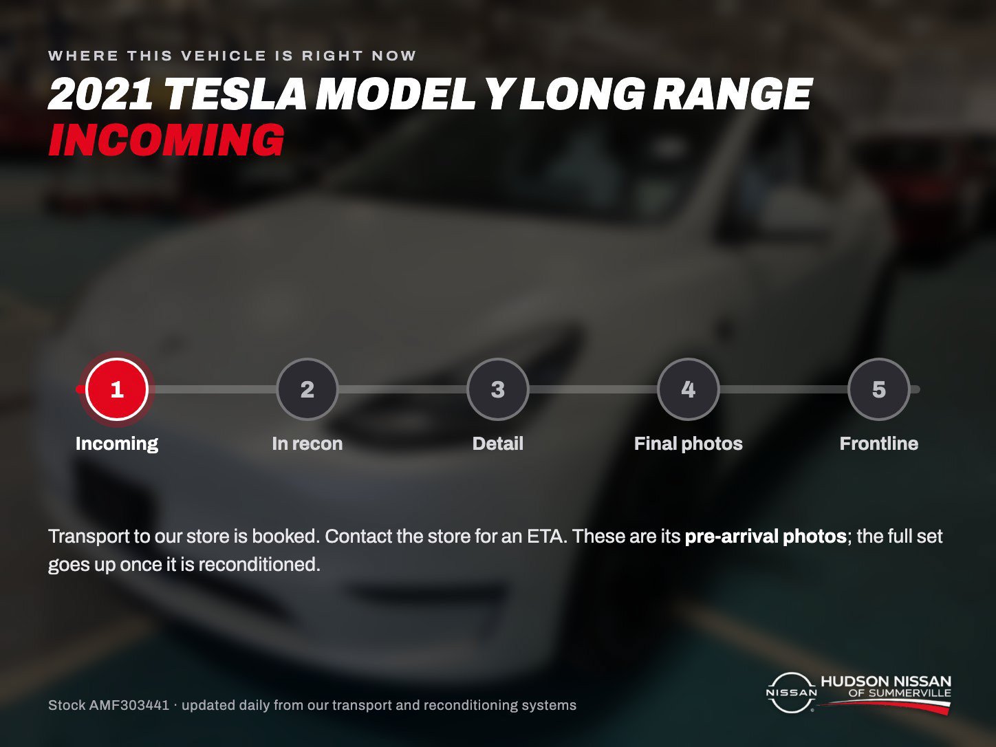 Used 2021 Tesla Model Y Long Range AWD/4WD image 2