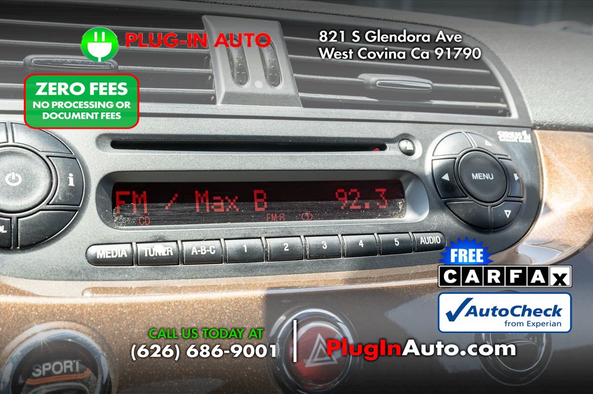 Used 2012 FIAT 500 Sport w/ Safety & Sound Pkg FWD image 18