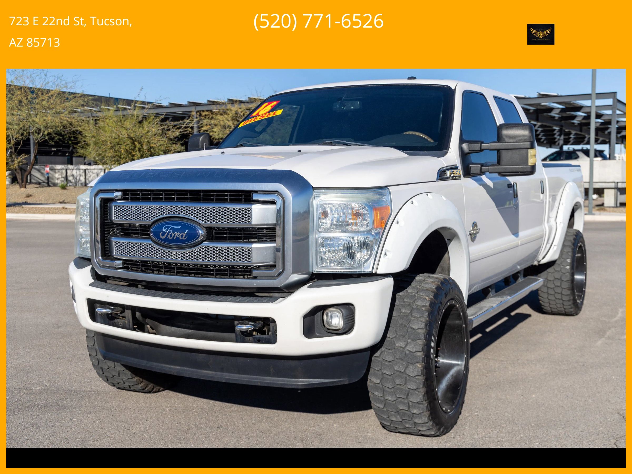 Used 2016 Ford F350 Platinum w/ FX4 Off-Road Package AWD/4WD image 1