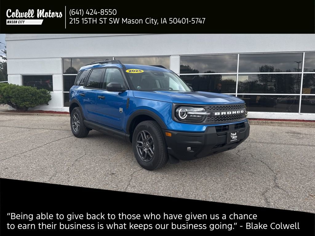 New 2025 Ford Bronco Sport Big Bend w/ Convenience Package image 1