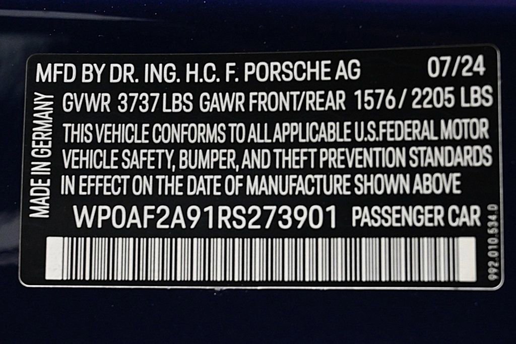 Used 2024 Porsche 911 GT3 RS image 37