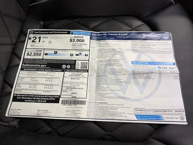 Used 2024 Volkswagen Atlas SEL Premium R-Line image 30