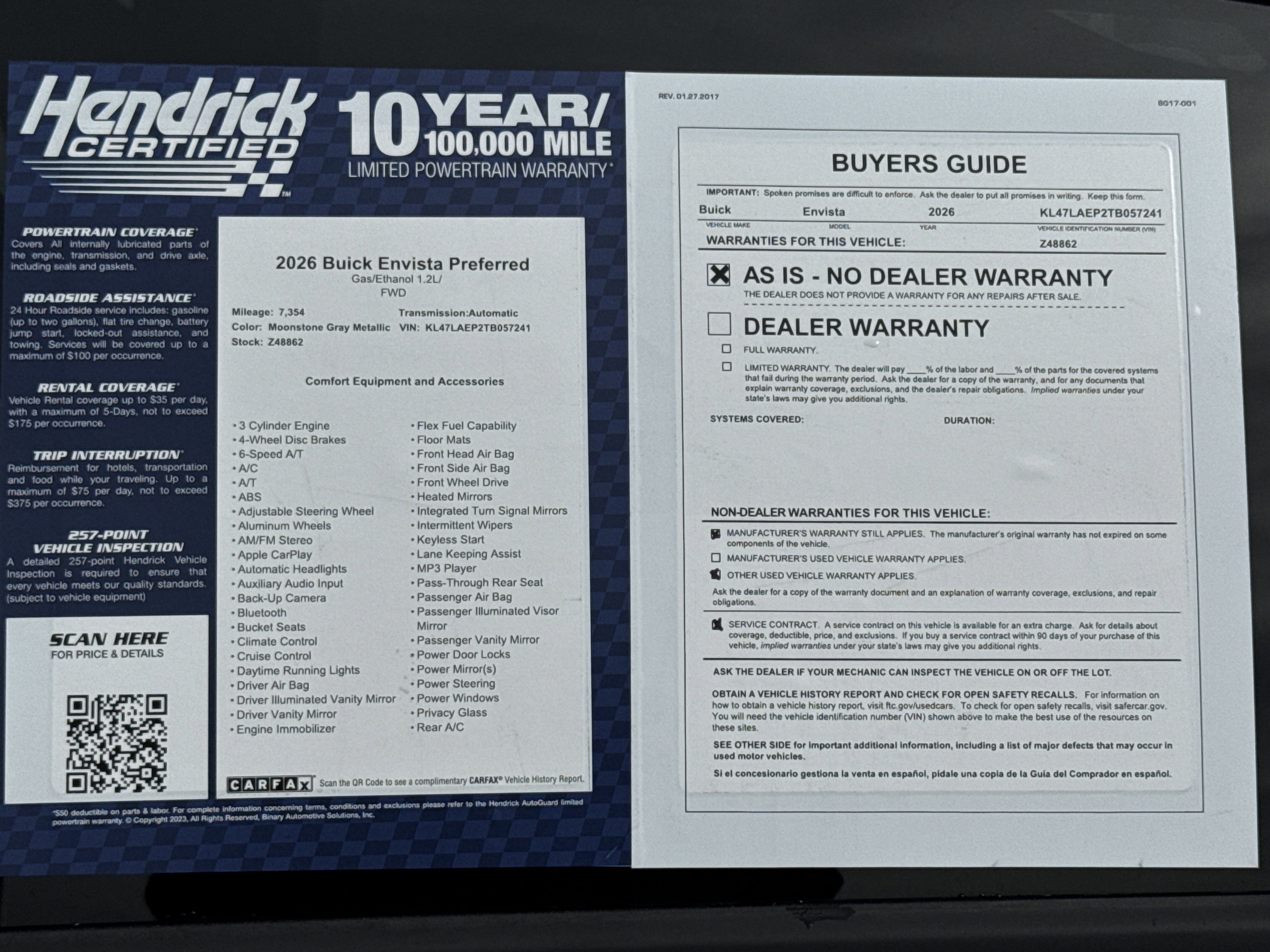 Used 2026 Buick Envista Preferred FWD image 34