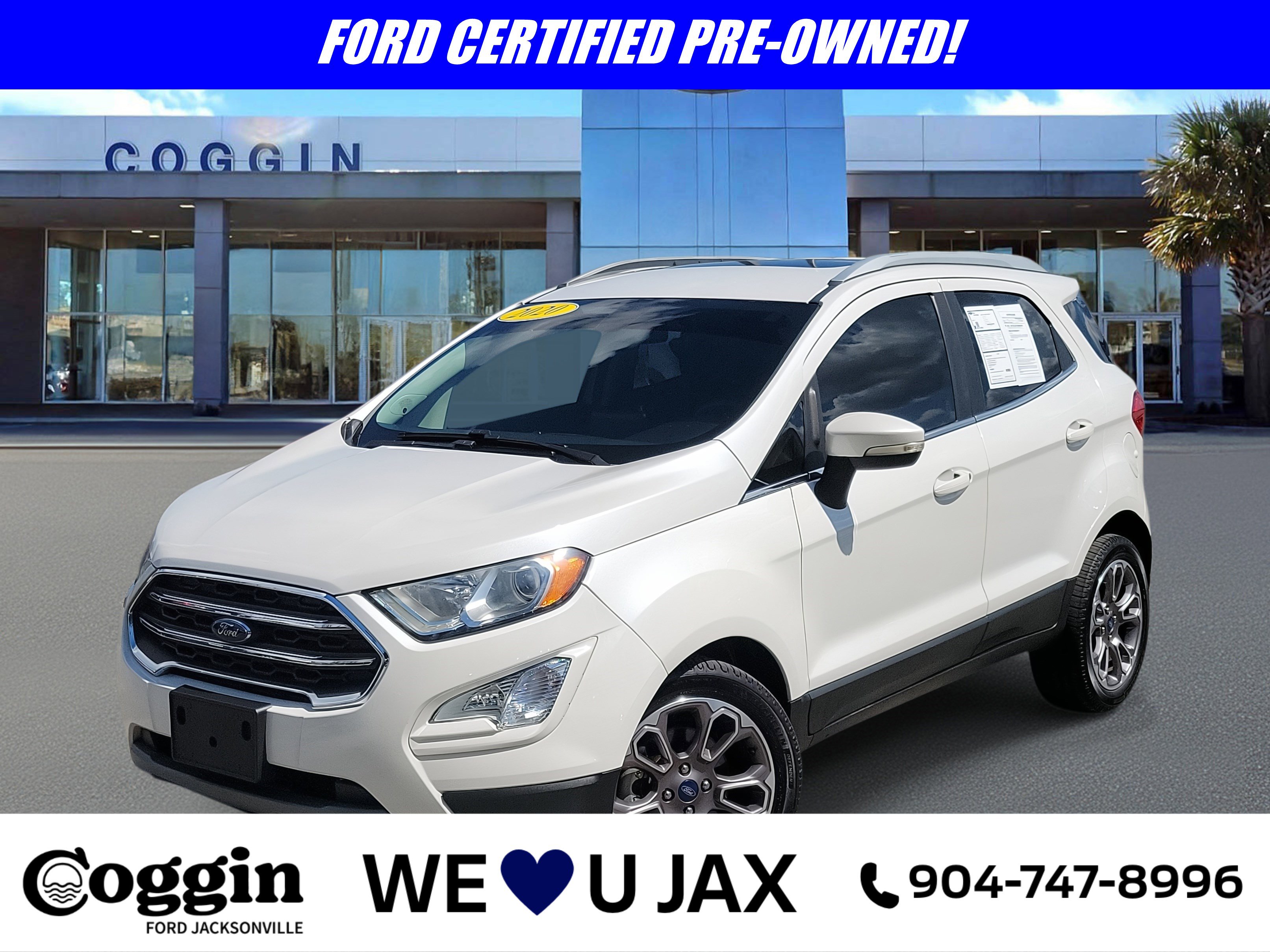 Certified 2020 Ford EcoSport Titanium