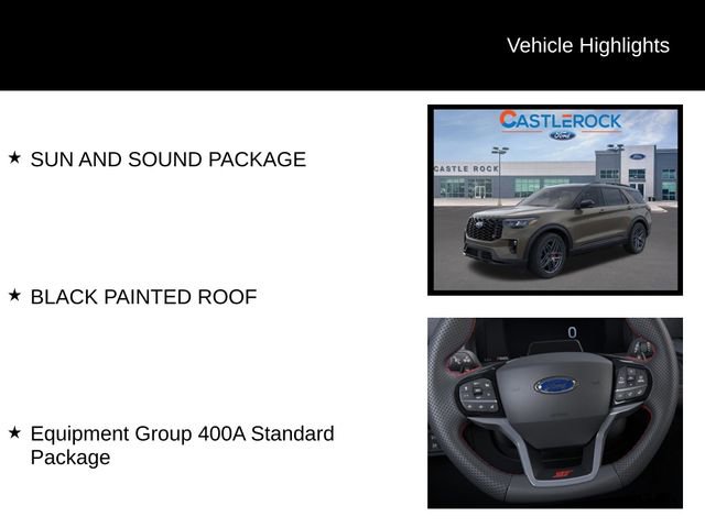 New 2026 Ford Explorer ST w/ Sun And Sound Package image 7