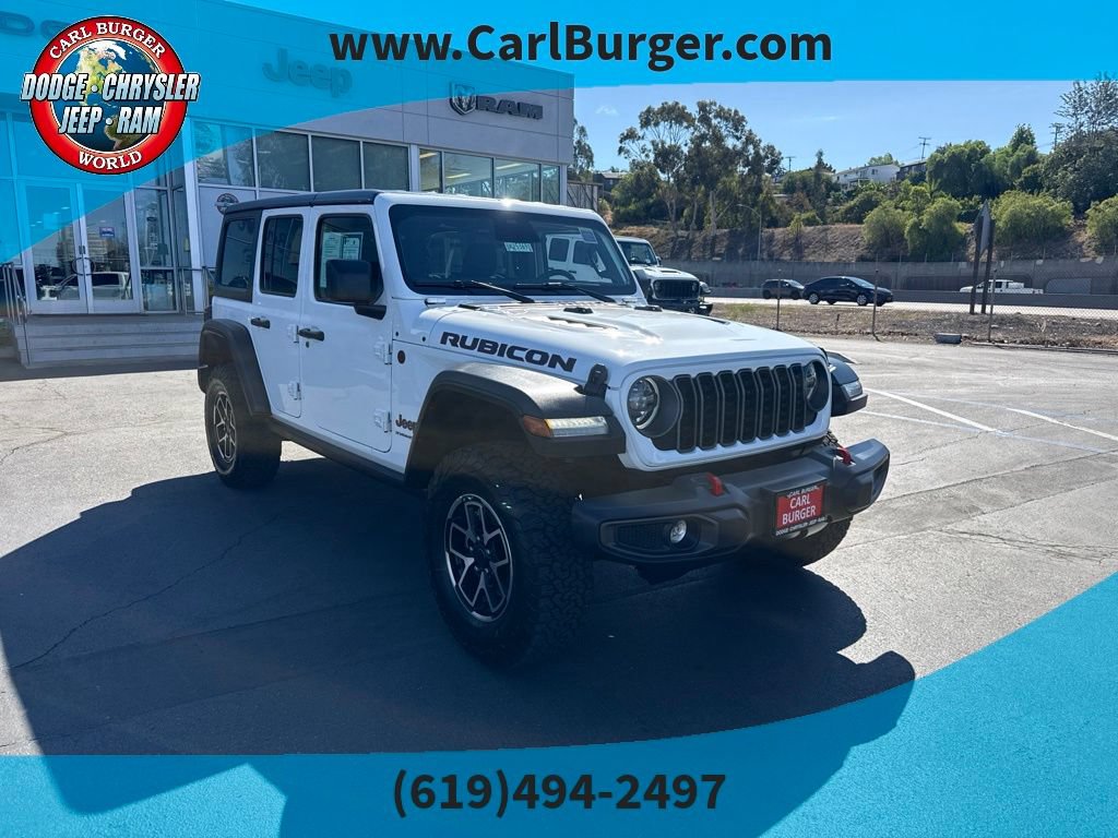 Certified 2025 Jeep Wrangler Unlimited Rubicon w/ Convenience Group