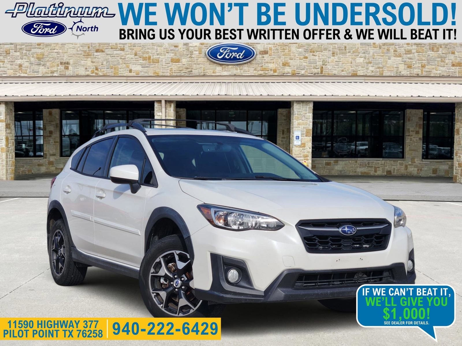 Used 2018 Subaru Crosstrek 2.0i Premium w/ Moonroof Package