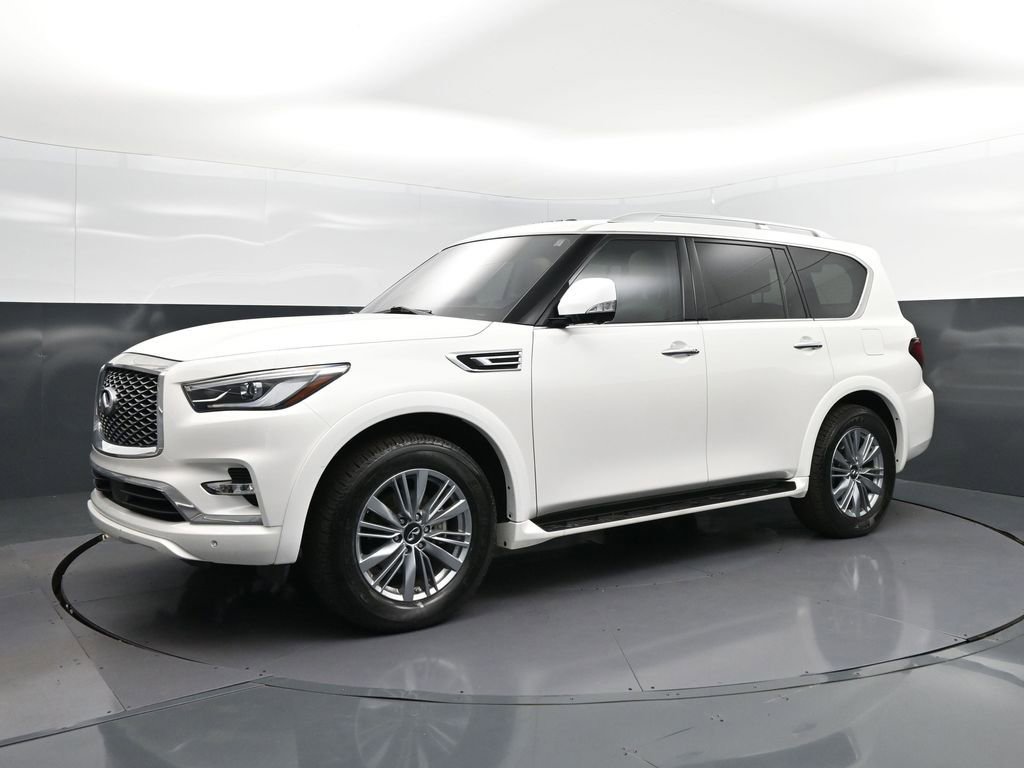 Certified 2023 INFINITI QX80 Luxe w/ Cargo Package RWD image 3