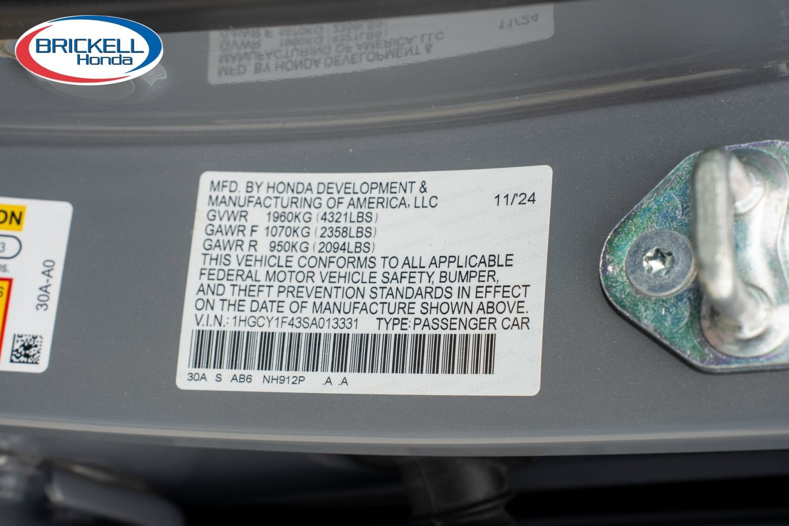 Certified 2025 Honda Accord SE image 36