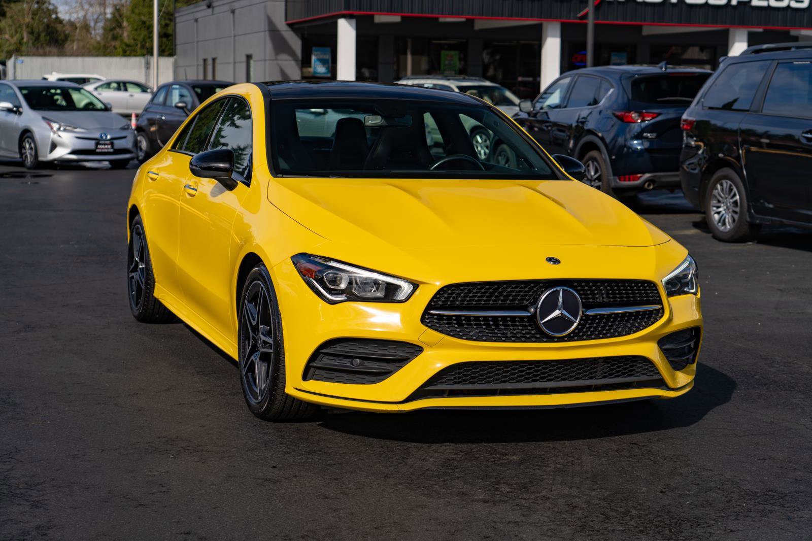 Used 2021 Mercedes-Benz CLA 250 4MATIC w/ AMG Line image 2