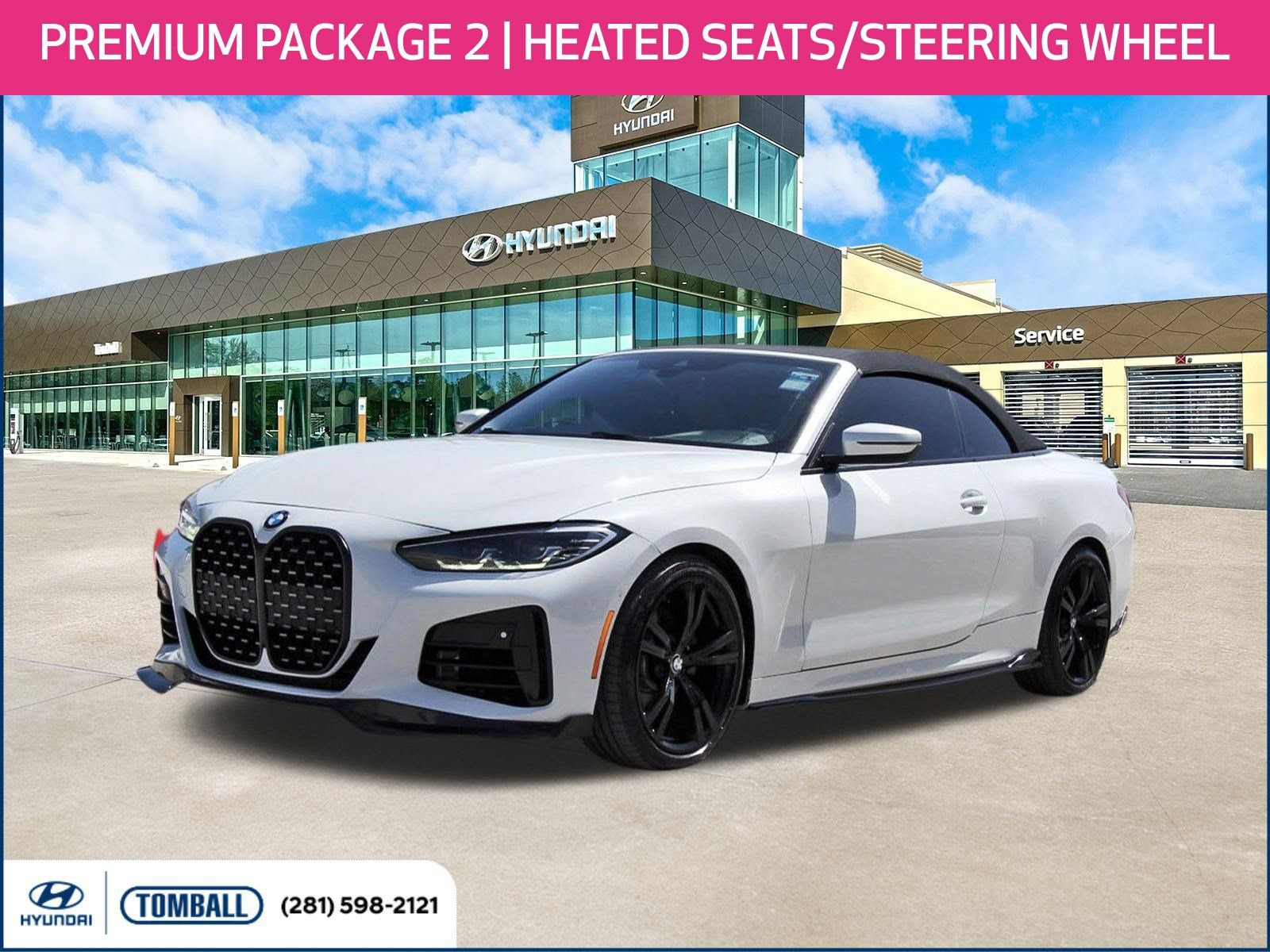 Used 2022 BMW 430i Convertible w/ Premium Package 2 RWD video 1