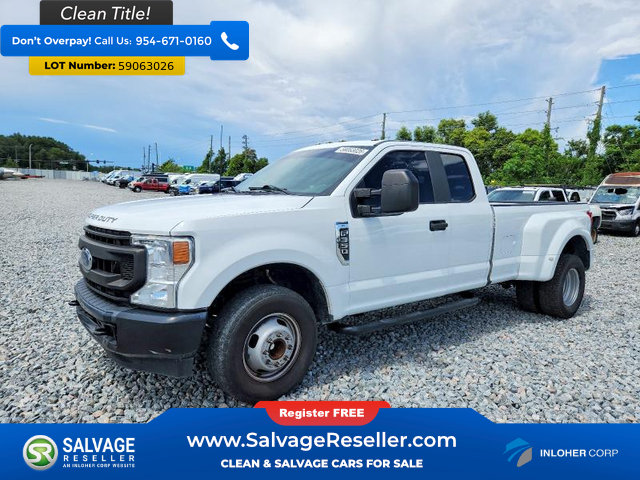 Used 2022 Ford F350 XL w/ Camper Package RWD image 3