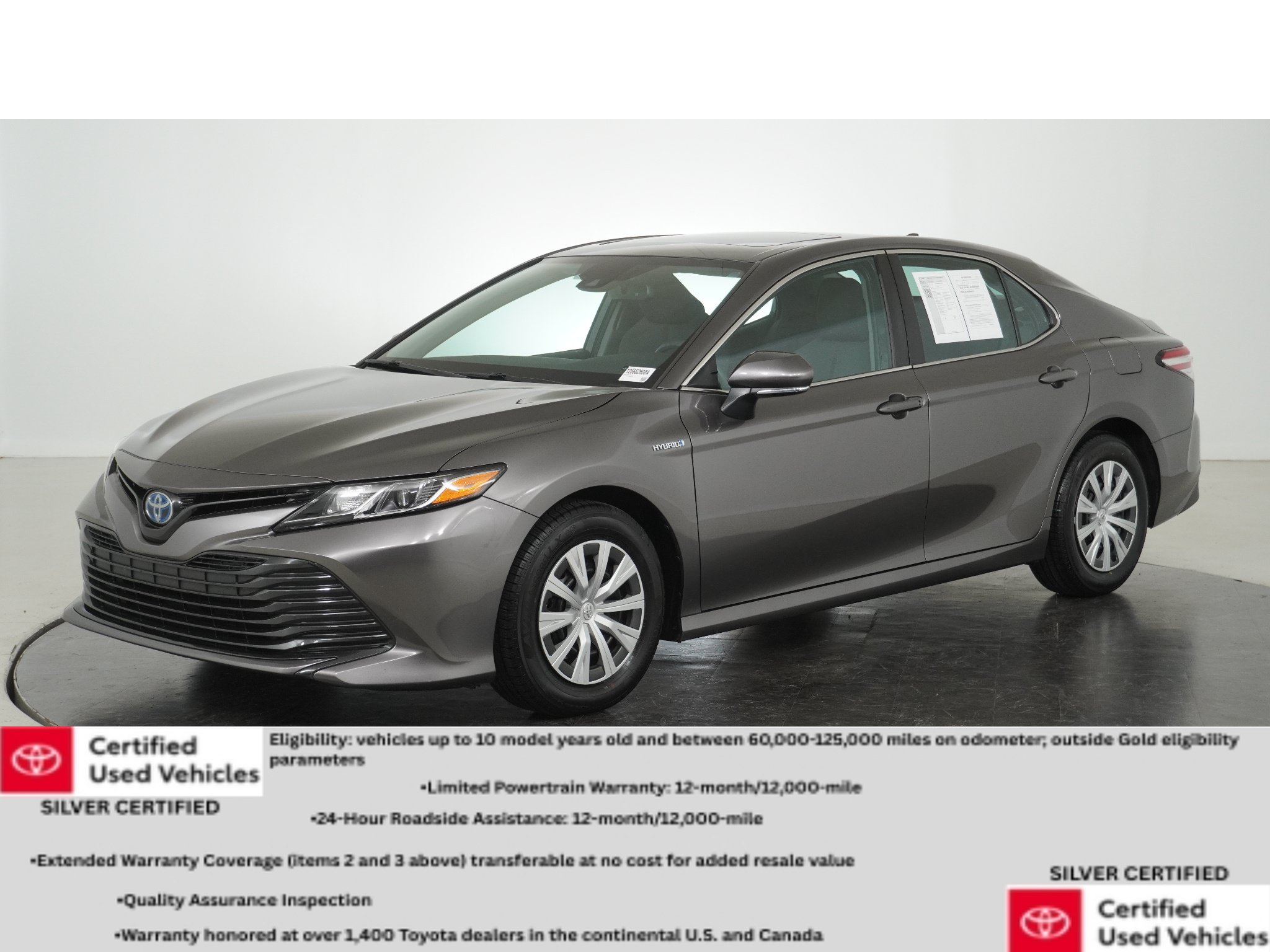 Certified 2020 Toyota Camry LE w/ Sunroof Package FWD image 8