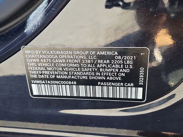 Used 2022 Volkswagen Passat 2.0T SE image 27