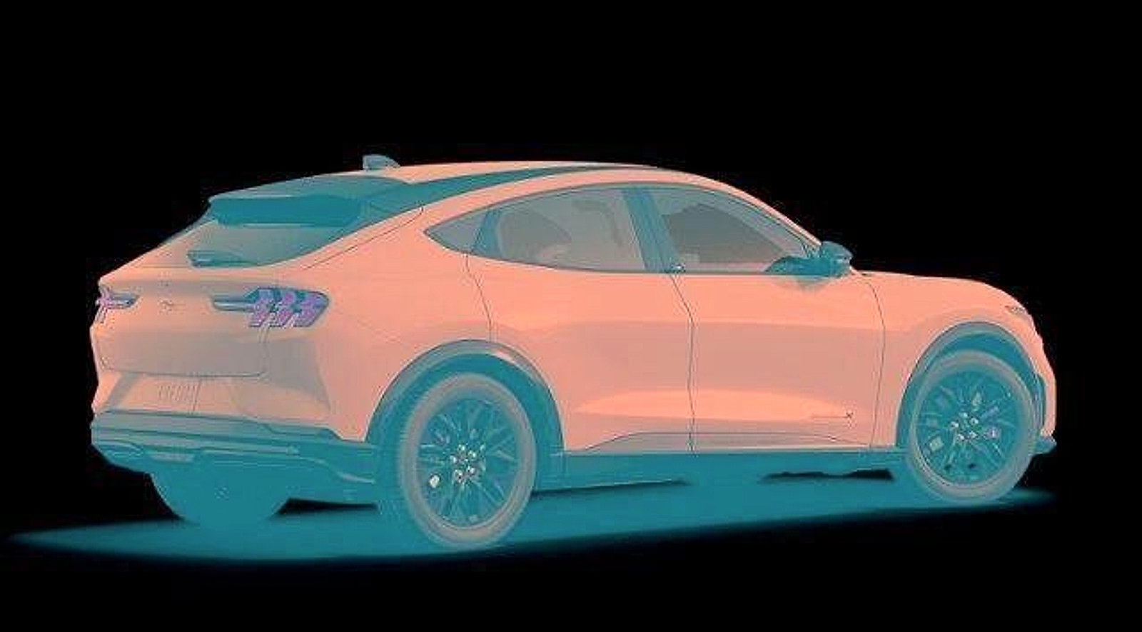 New 2025 Ford Mustang Mach-E Premium w/ Sport Appearance Package RWD image 37