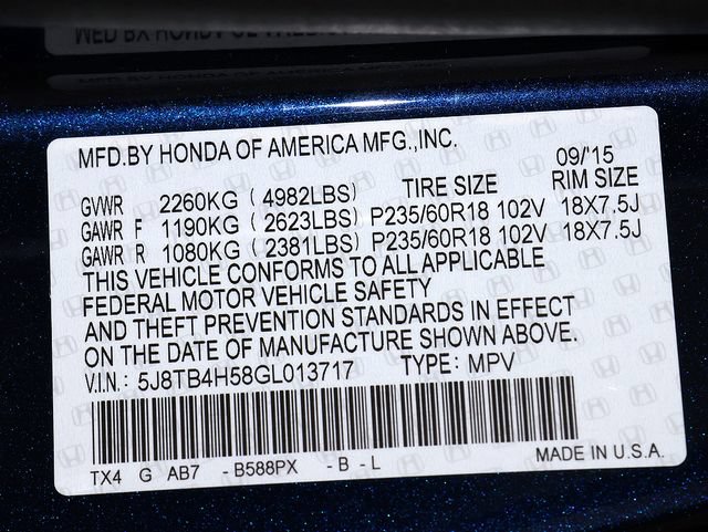 Used 2016 Acura RDX w/ Technology Package AWD/4WD image 39