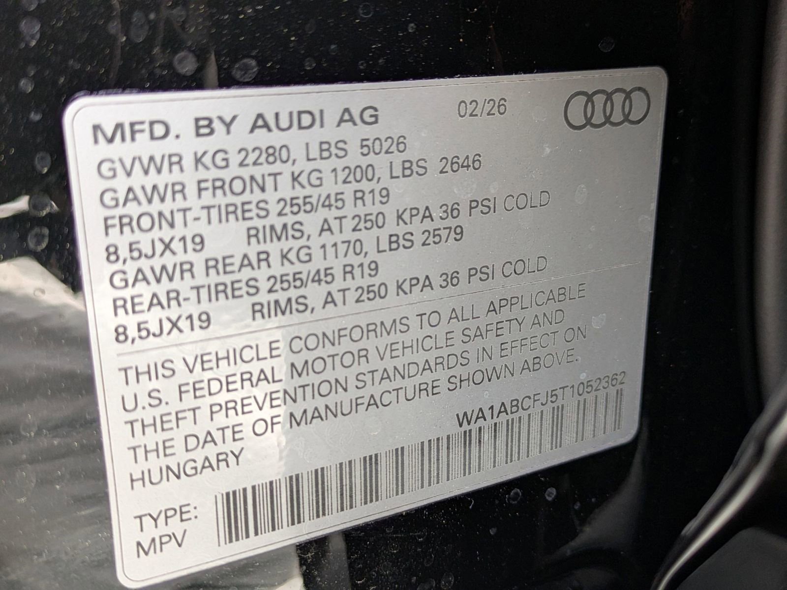 New 2026 Audi Q3 quattro 2.0T image 17