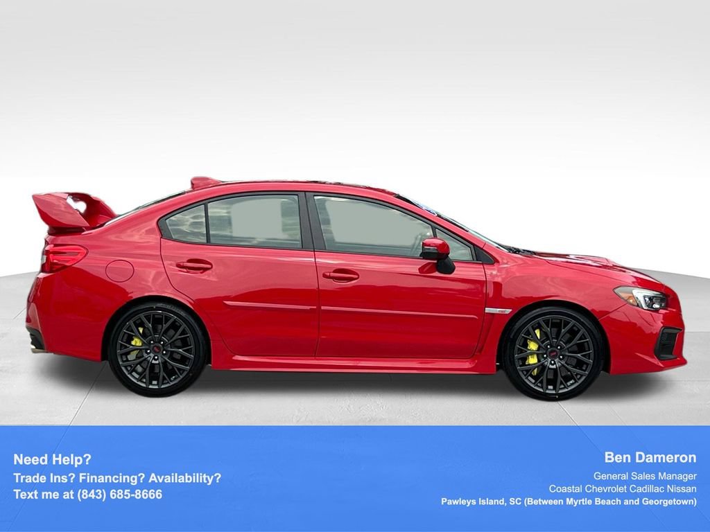 Used 2018 Subaru WRX STI Limited AWD/4WD image 4