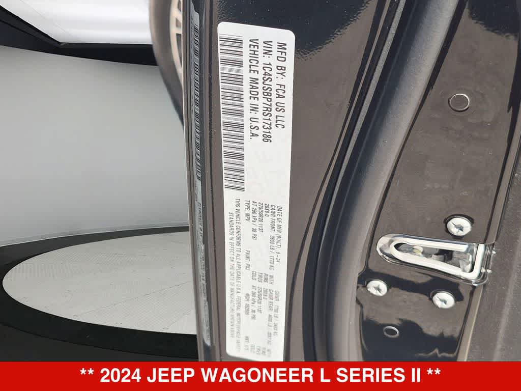 Used 2024 Jeep Wagoneer L Series II w/ Flexible Seating Group AWD/4WD image 36