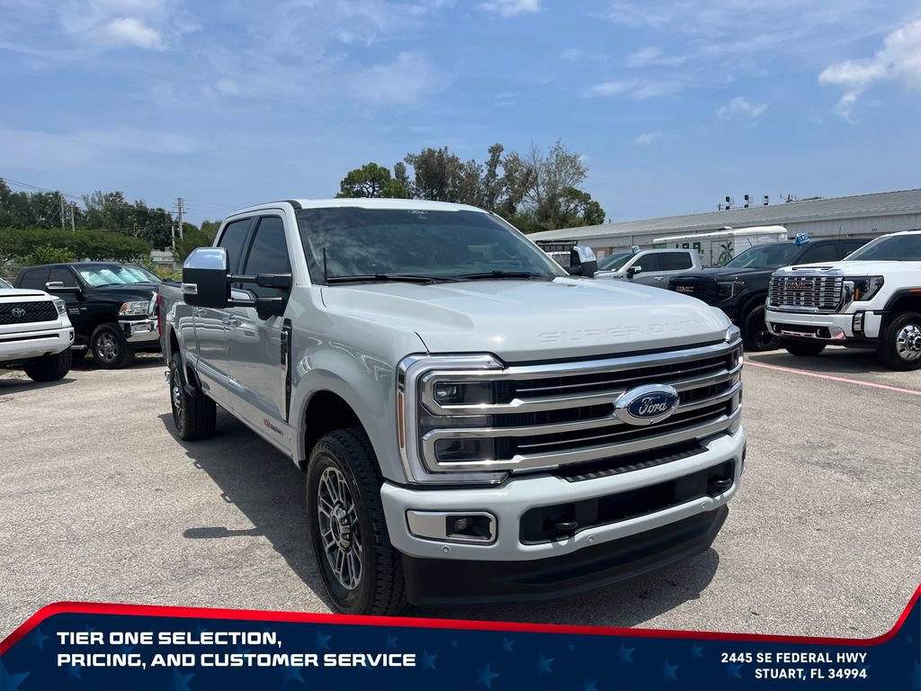 Used 2025 Ford F250 Platinum w/ Platinum Plus Package AWD/4WD image 3