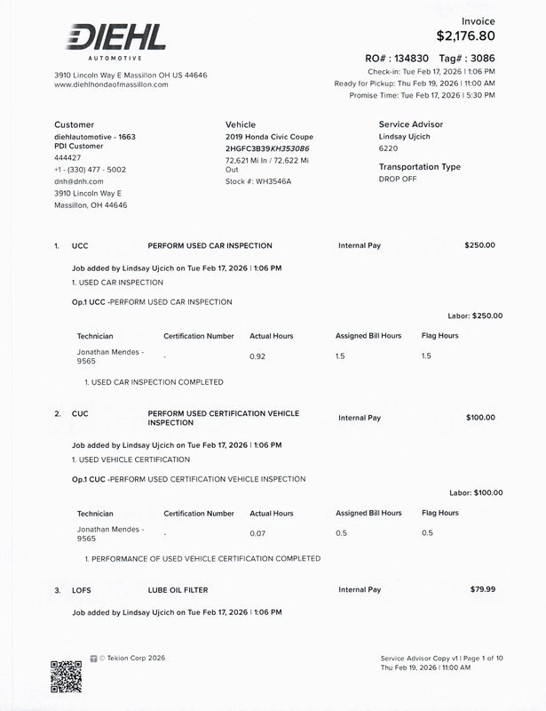 Used 2019 Honda Civic EX image 26