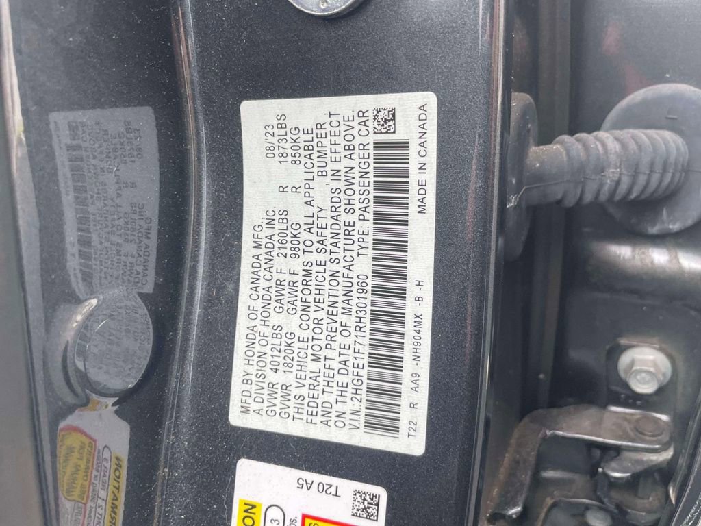 Certified 2024 Honda Civic EX image 18