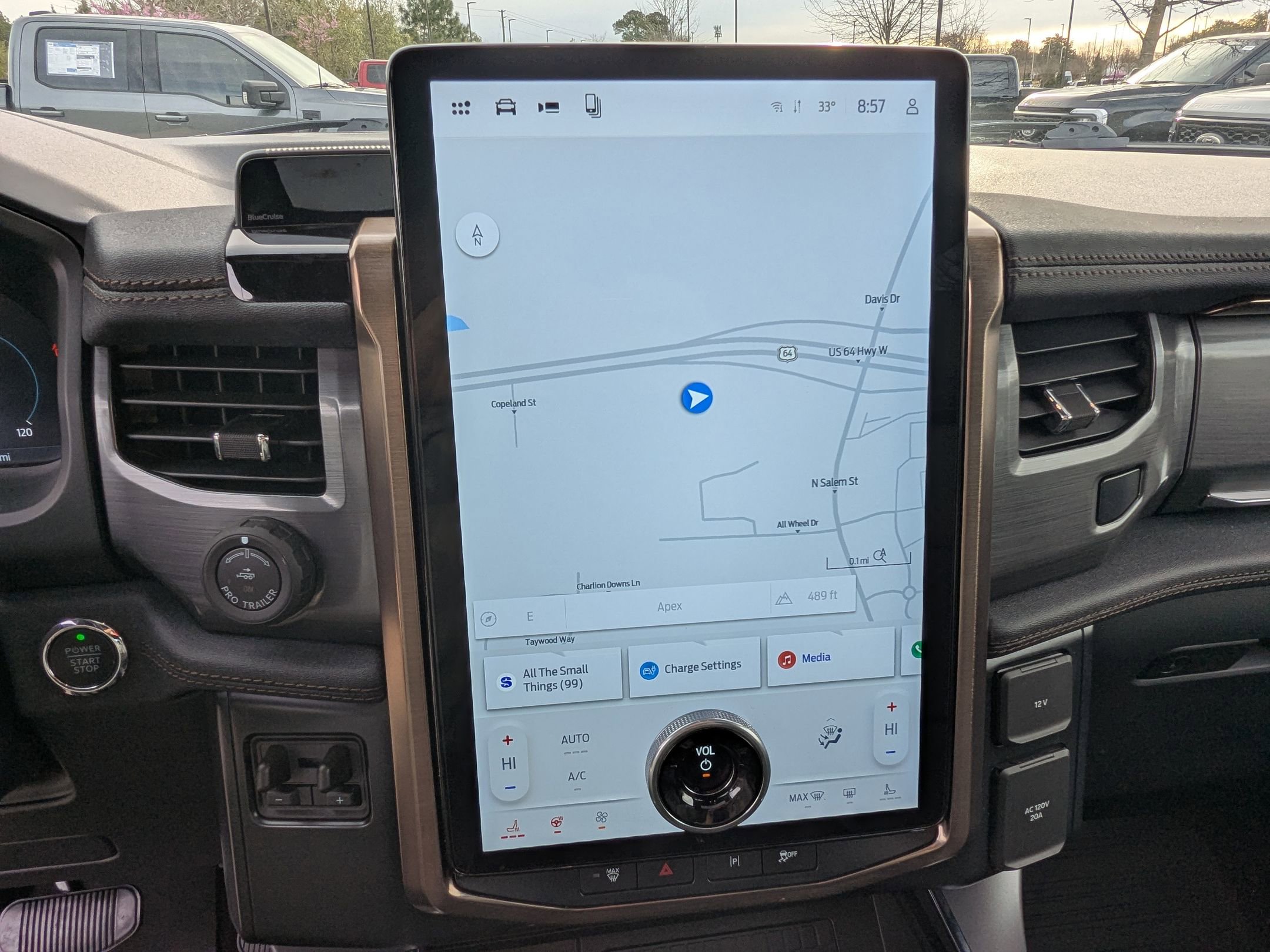 Certified 2025 Ford F150 Lightning Lariat w/ Max Trailer Tow Package image 29